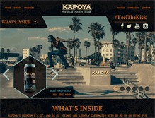 Tablet Screenshot of kapoyaenergy.com